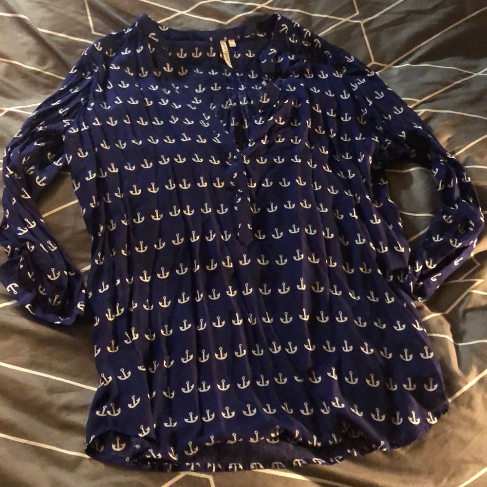 Anchor dress shirt